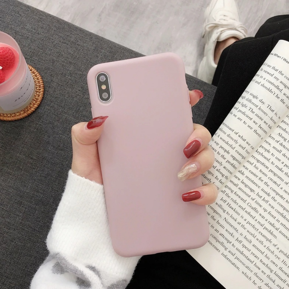 NEW iPhone Max/XR/X/XS/7/8/Plus Candy Color case - Picture 2 of 7